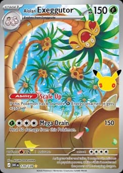 Alolan Exeggutor 30th Celebration 129