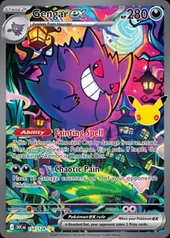 Gengar ex 30th Celebration 154