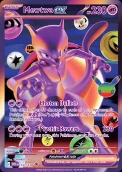 Mewtwo ex 30th Celebration 157