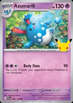 Azumarill 30th Celebration 68