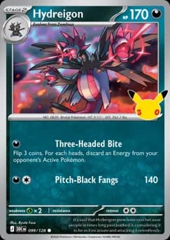 Hydreigon 30th Celebration 99