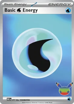 Basic Water Energy Mega Evolution Energies 11
