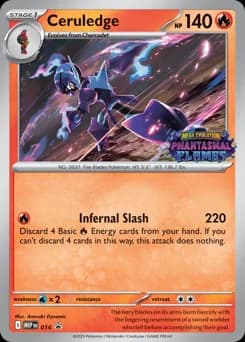 Ceruledge Mega Evolution Black Star Promos 14
