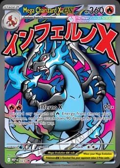 Mega Charizard X ex Mega Evolution Black Star Promos 23