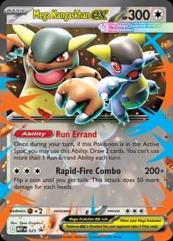 Mega Kangaskhan ex Mega Evolution Black Star Promos 25