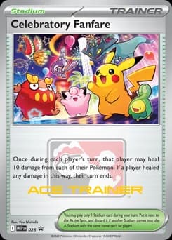 Celebratory Fanfare Mega Evolution Black Star Promos 28