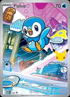 Piplup Mega Evolution Black Star Promos 42