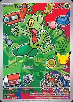Treecko Mega Evolution Black Star Promos 55