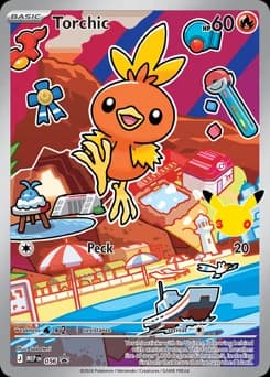 Torchic Mega Evolution Black Star Promos 56