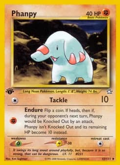 Phanpy Neo Genesis 43