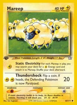 Mareep Neo Genesis 65