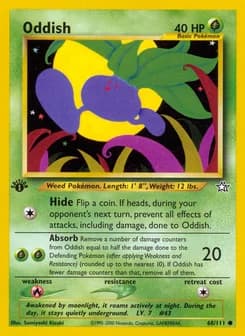 Oddish Neo Genesis 68