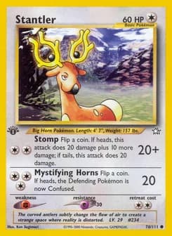 Stantler Neo Genesis 76