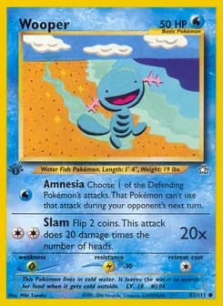Wooper Neo Genesis 82