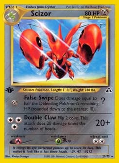 Scizor Neo Discovery 29