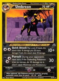 Umbreon Neo Discovery 32