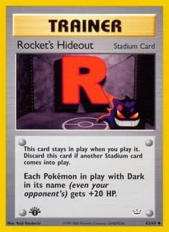 Rocket's Hideout Neo Revelation 63