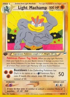 Light Machamp Neo Destiny 25