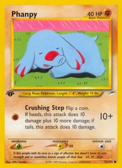 Phanpy Neo Destiny 76