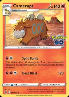 Camerupt Pokémon GO 14
