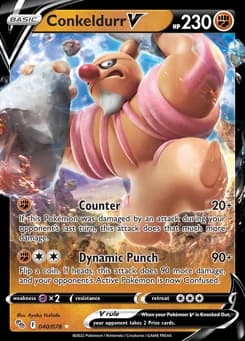 Conkeldurr V Pokémon GO 40