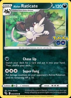 Alolan Raticate Pokémon GO 42
