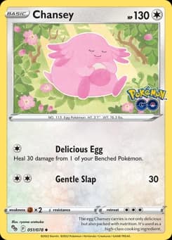 Chansey Pokémon GO 51