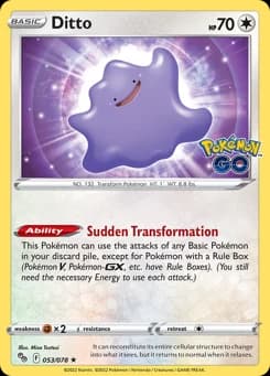 Ditto Pokémon GO 53