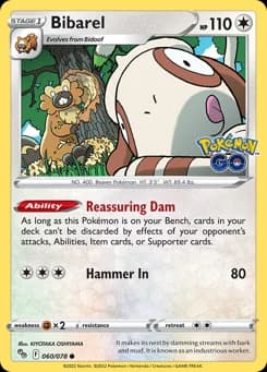 Bibarel Pokémon GO 60