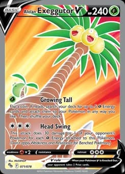 Alolan Exeggutor V Pokémon GO 71