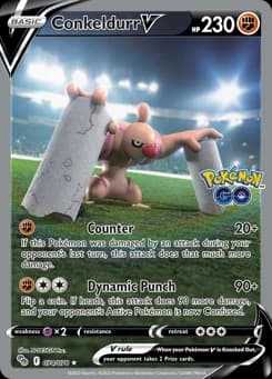 Conkeldurr V Pokémon GO 74