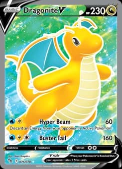 Dragonite V Pokémon GO 76