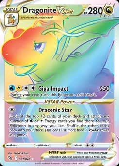 Dragonite VSTAR Pokémon GO 81