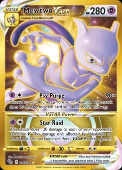 Mewtwo VSTAR Pokémon GO 86