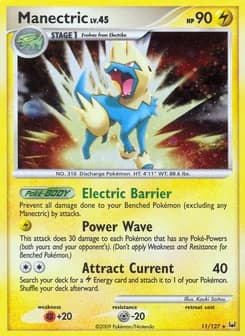 Manectric Platinum 11