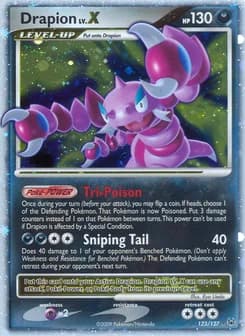 Drapion LV.X Platinum 123