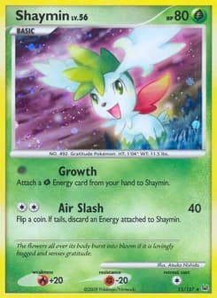 Shaymin Platinum 15