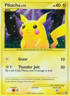 Pikachu Rising Rivals 112