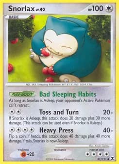 Snorlax Rising Rivals 81