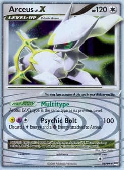 Arceus LV.X Arceus 96