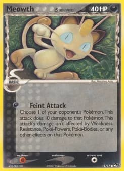 Meowth δ POP Series 5 11