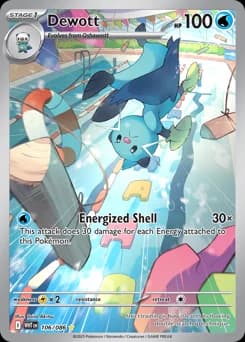 Dewott White Flare 106