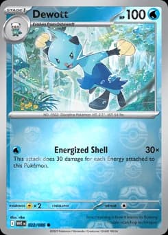 Dewott White Flare 22