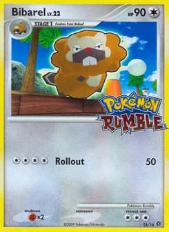 Bibarel Pokémon Rumble 16
