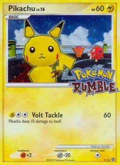 Pikachu Pokémon Rumble 7
