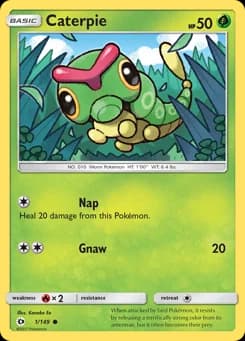 Caterpie Sun & Moon 1