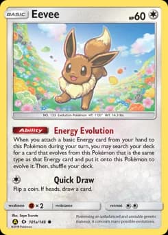 Eevee Sun & Moon 101a