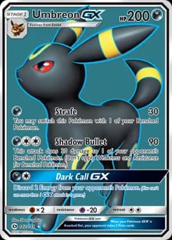 Umbreon-GX Sun & Moon 142
