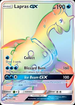 Lapras-GX Sun & Moon 151