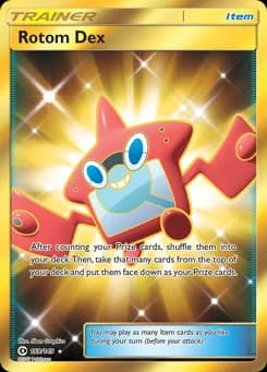 Rotom Dex Sun & Moon 159